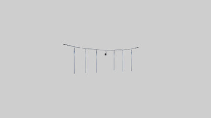 Icicle String Lights model VR / AR / low-poly