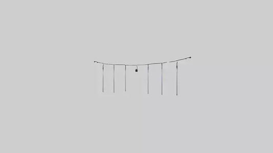 Icicle String Lights model VR / AR / low-poly