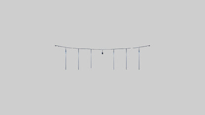 Icicle String Lights model VR / AR / low-poly