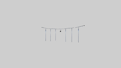 Icicle String Lights model VR / AR / low-poly