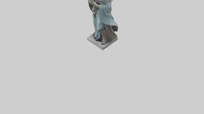 3D model Idun statue model VR / AR / low-poly