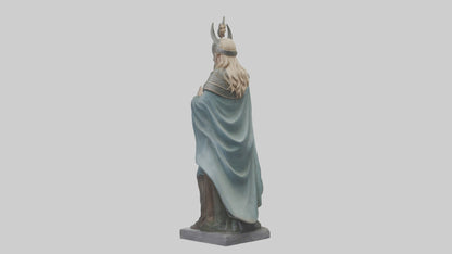 3D model Idun statue model VR / AR / low-poly