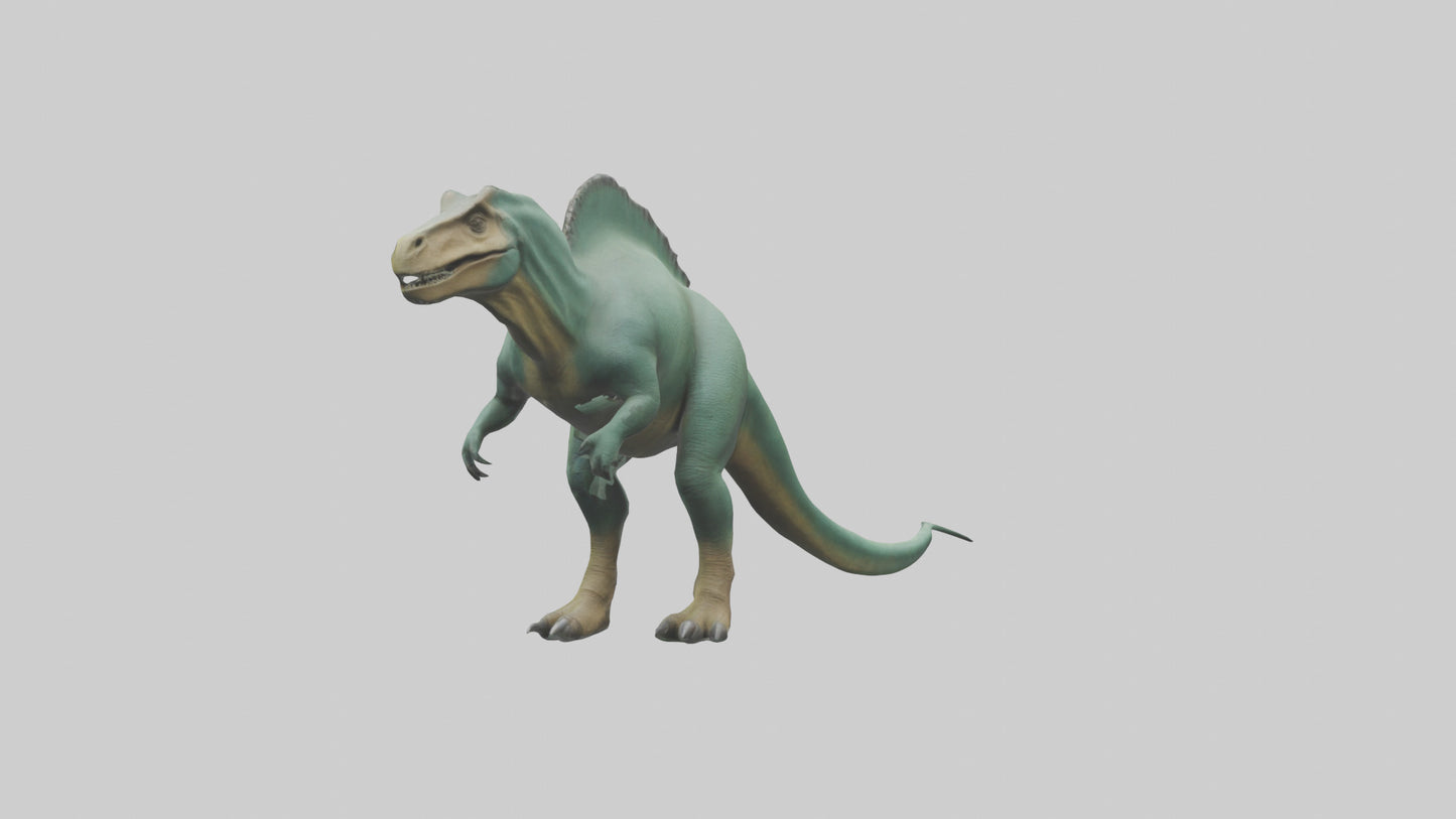 3D model Iguanodon model VR / AR / low-poly