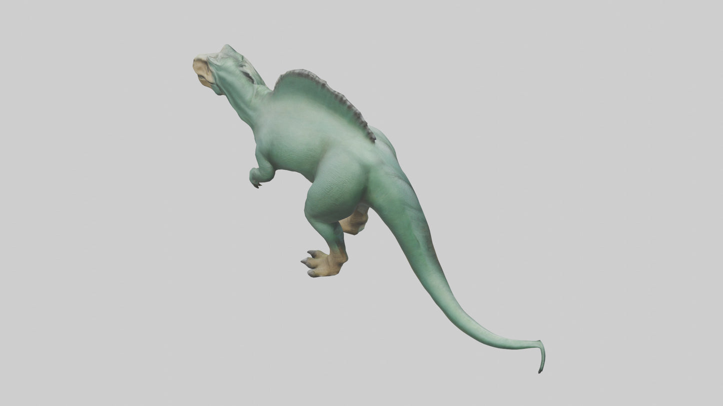 3D model Iguanodon model VR / AR / low-poly