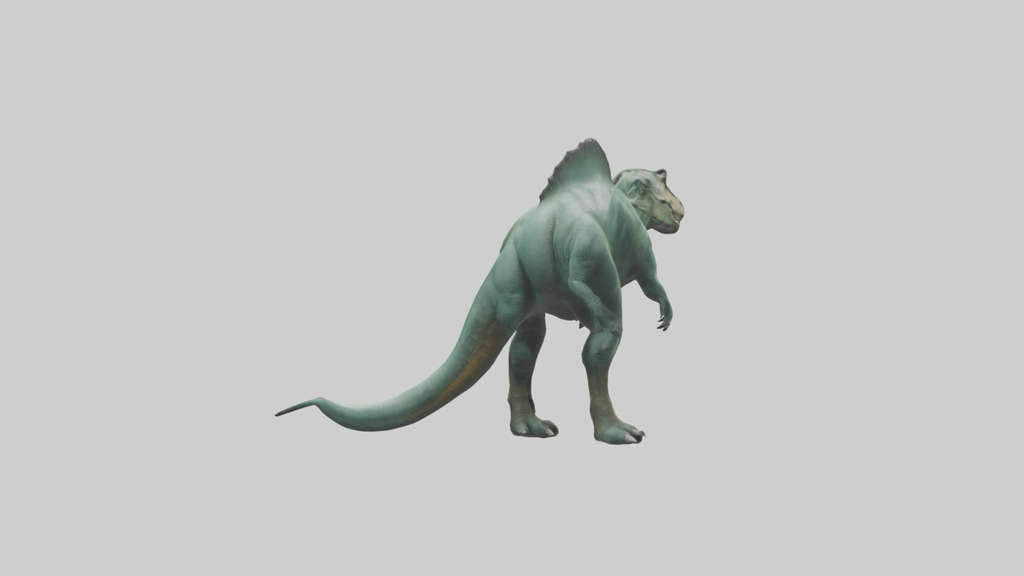 3D model Iguanodon model VR / AR / low-poly