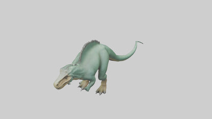 3D model Iguanodon model VR / AR / low-poly