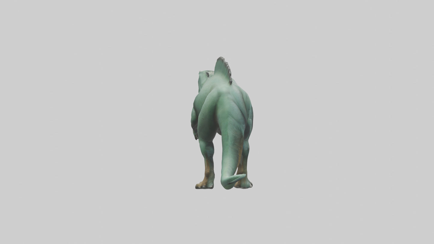 3D model Iguanodon model VR / AR / low-poly