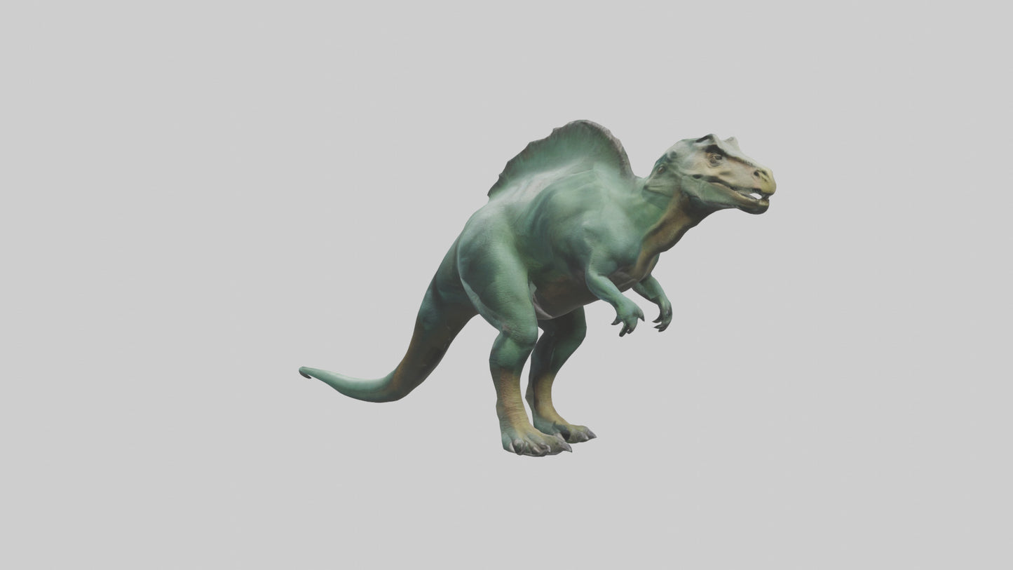 3D model Iguanodon model VR / AR / low-poly