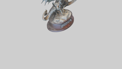 3D model Imagine Dragons statue model VR / AR / low-poly