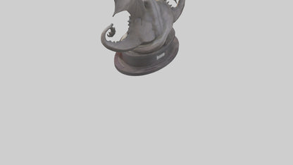 3D model Imagine Dragons statue model VR / AR / low-poly