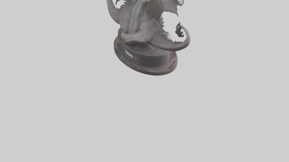 3D model Imagine Dragons statue model VR / AR / low-poly