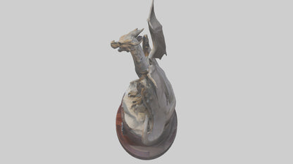 3D model Imagine Dragons statue model VR / AR / low-poly