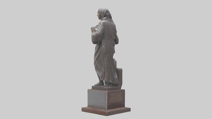 3D model Immigrant Memorial statue model 2 VR / AR / low-poly