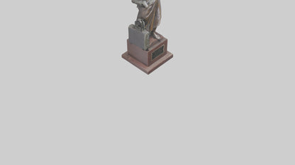 3D model Immigrant Memorial statue model 2 VR / AR / low-poly
