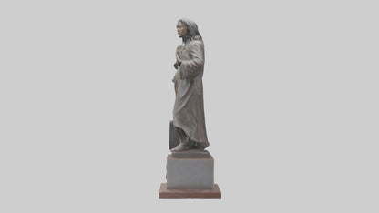 3D model Immigrant Memorial statue model 2 VR / AR / low-poly