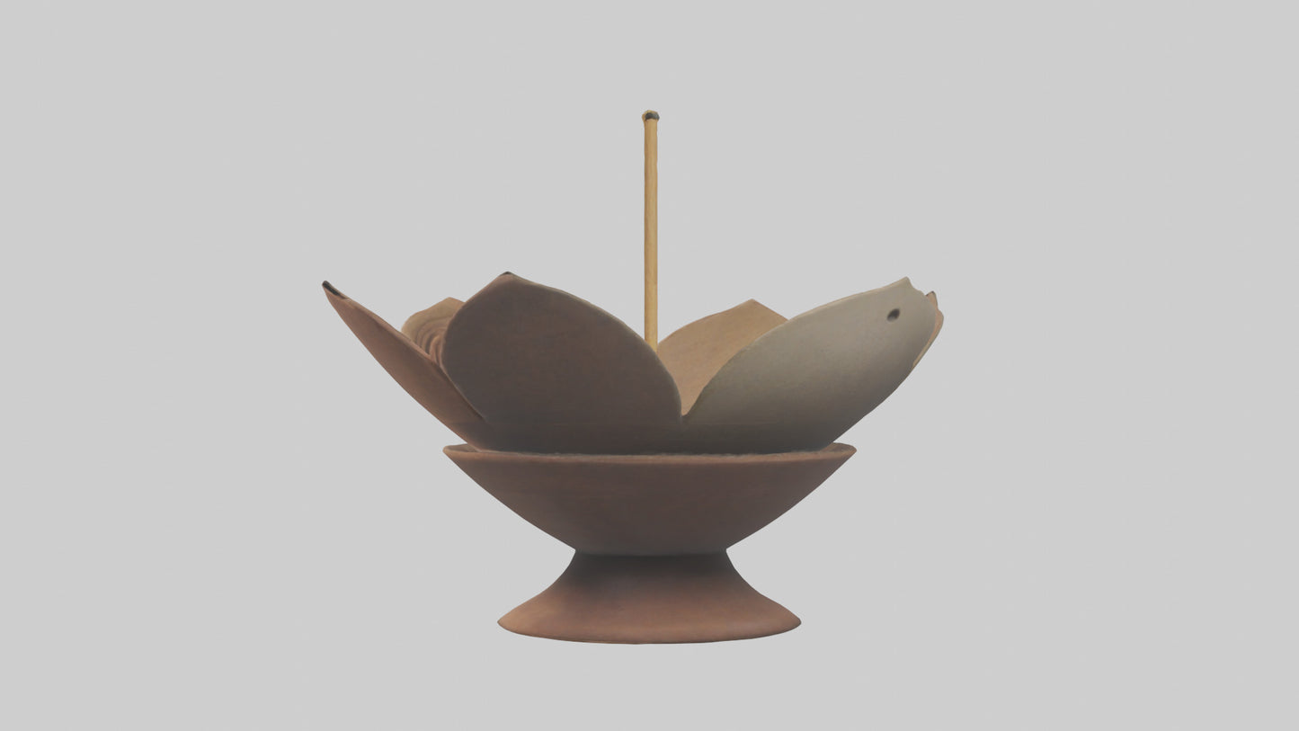 3D model Incense holder model VR / AR / low-poly