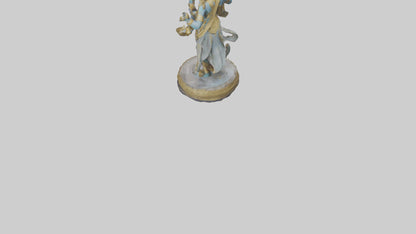 Indra statue model VR / AR / low-poly
