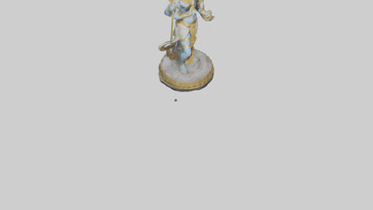 Indra statue model VR / AR / low-poly