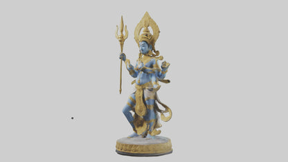 Indra statue model VR / AR / low-poly