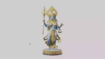 Indra statue model VR / AR / low-poly