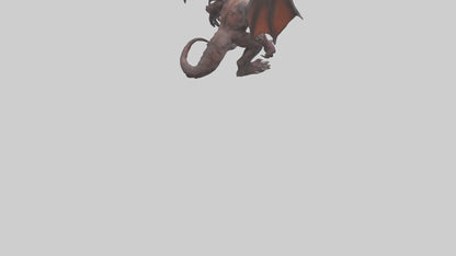 3D model Infernal Beast Model VR / AR / low-poly