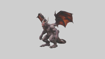3D model Infernal Beast Model VR / AR / low-poly