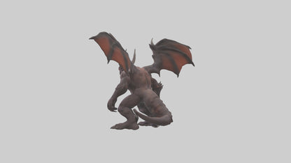 3D model Infernal Beast Model VR / AR / low-poly