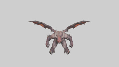 3D model Infernal Beast Model VR / AR / low-poly