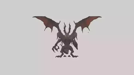 Infernal Creature model VR / AR / low-poly