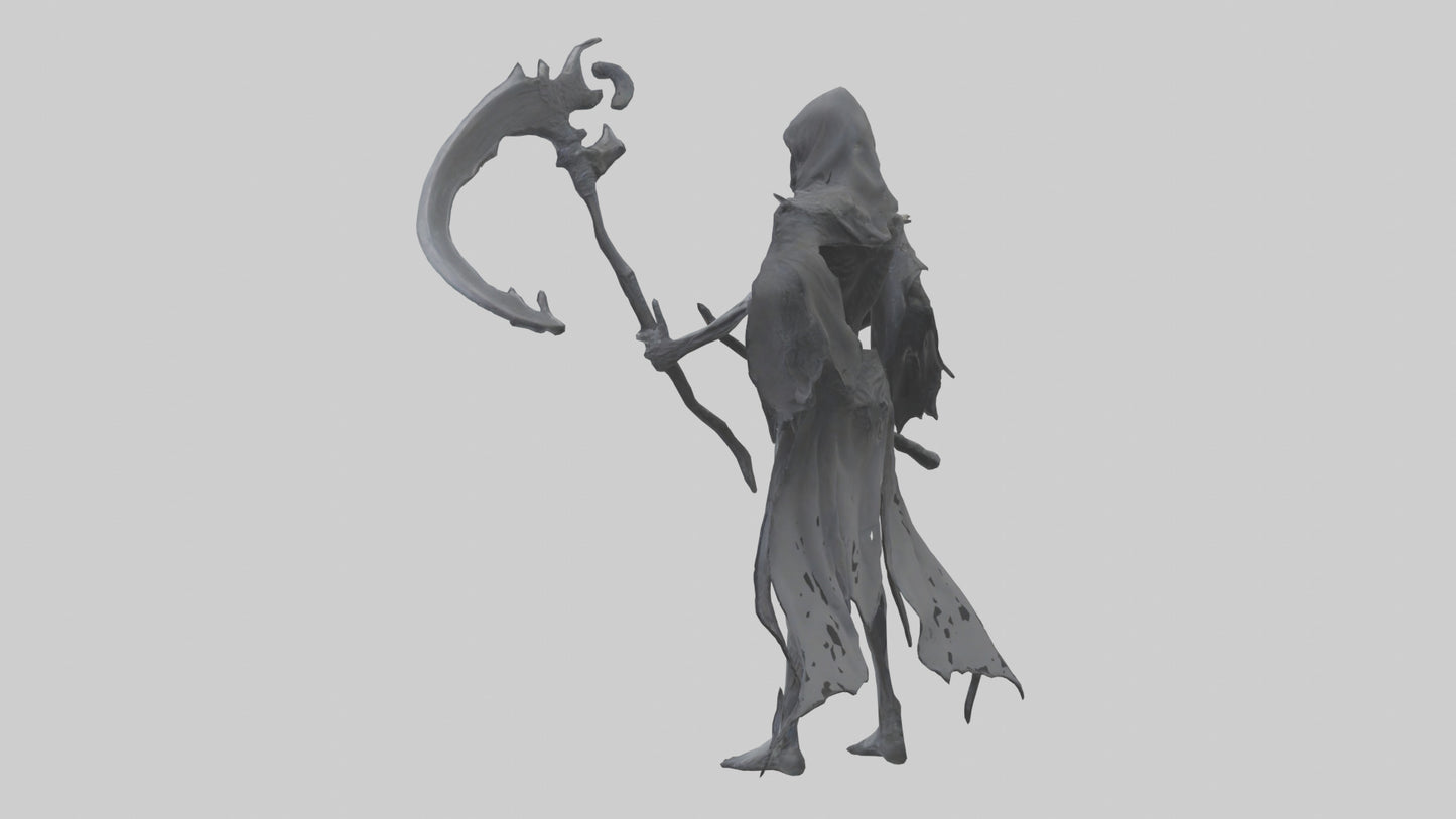 3D model Infernal Reaper model VR / AR / low-poly