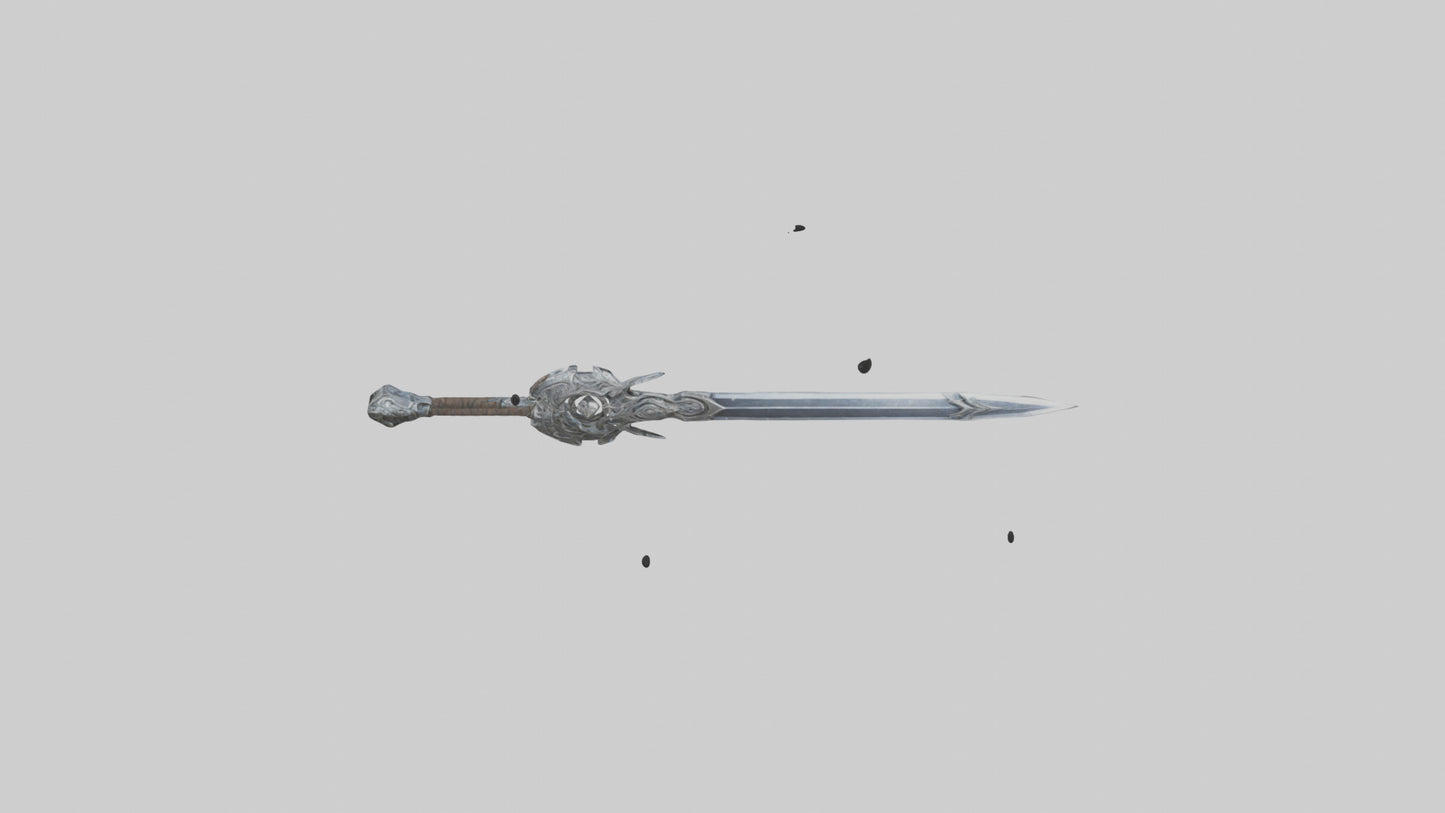 3D model Infinity Blade model VR / AR / low-poly