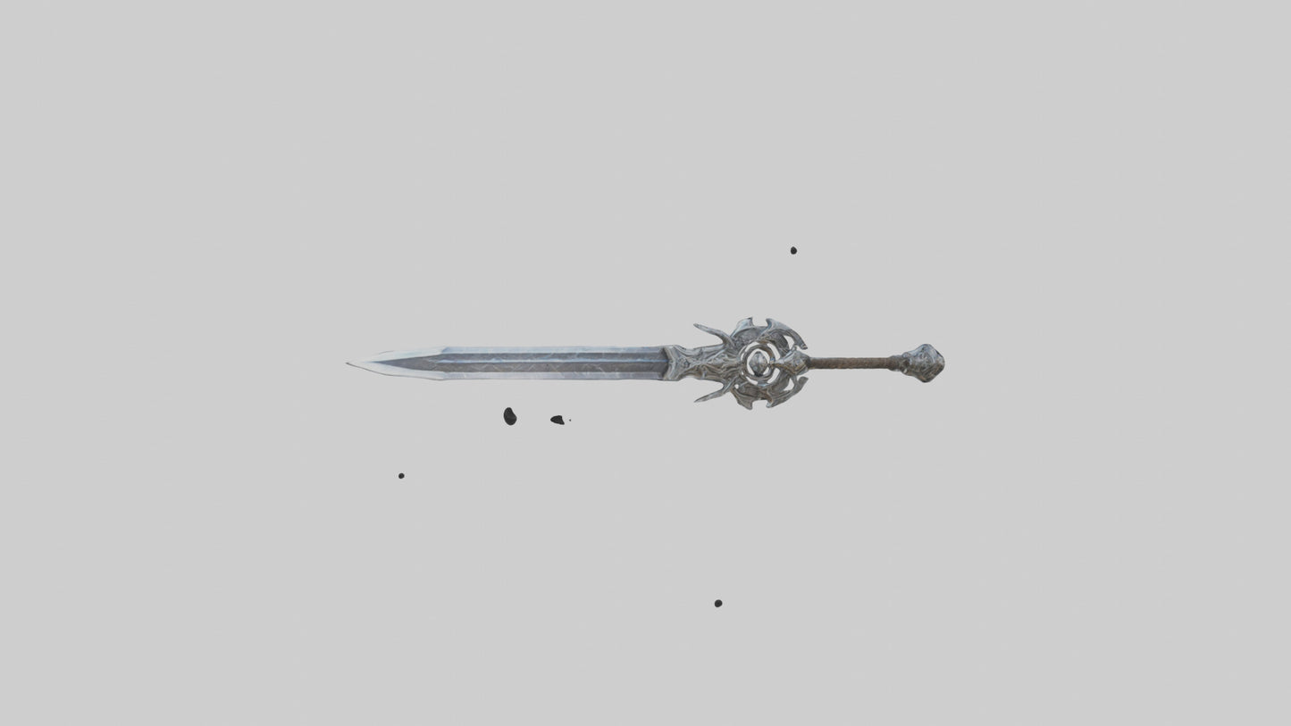 3D model Infinity Blade model VR / AR / low-poly