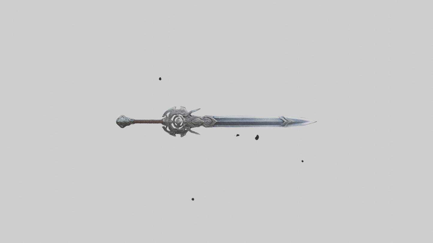 3D model Infinity Blade model VR / AR / low-poly