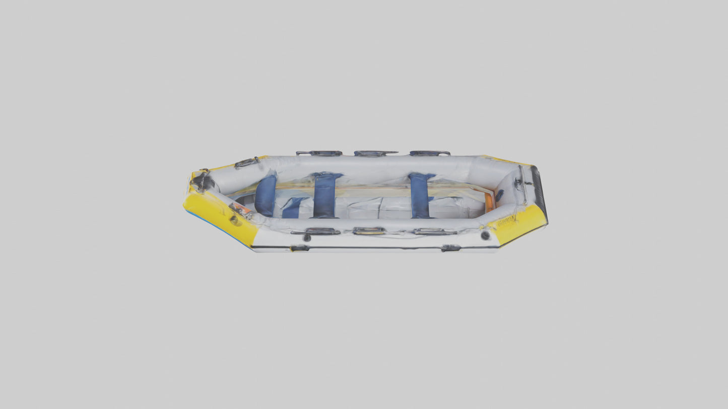 3D model Inflatable Boat model VR / AR / low-poly