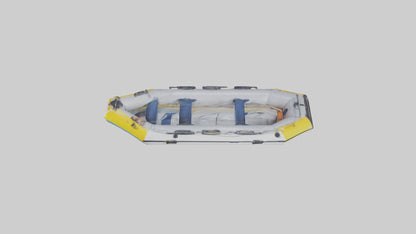 3D model Inflatable Boat model VR / AR / low-poly