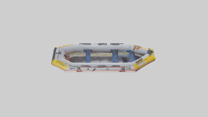3D model Inflatable Boat model VR / AR / low-poly