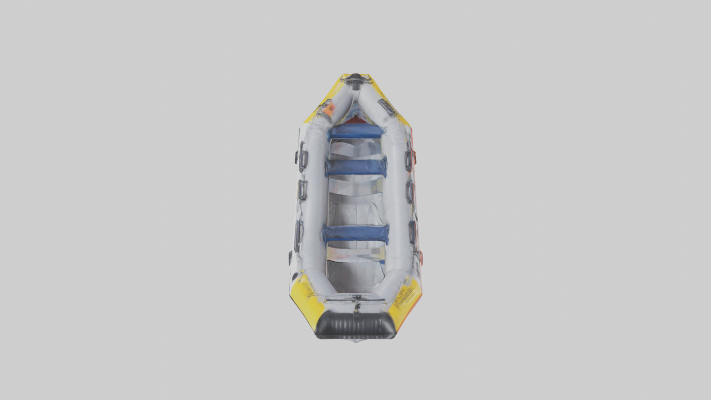 3D model Inflatable Boat model VR / AR / low-poly