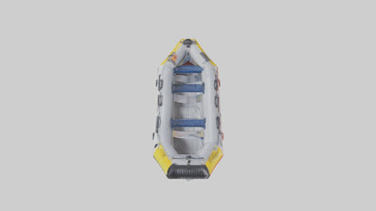 3D model Inflatable Boat model VR / AR / low-poly