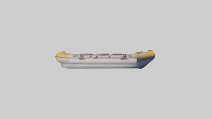 3D model Inflatable Boat model VR / AR / low-poly