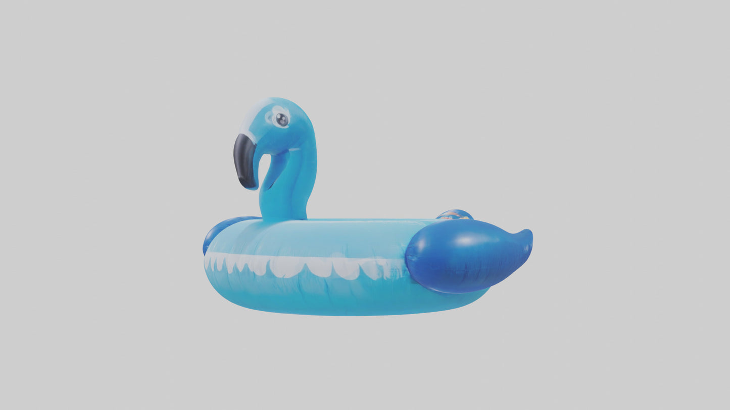 3D model Inflatable Pool Float model VR / AR / low-poly