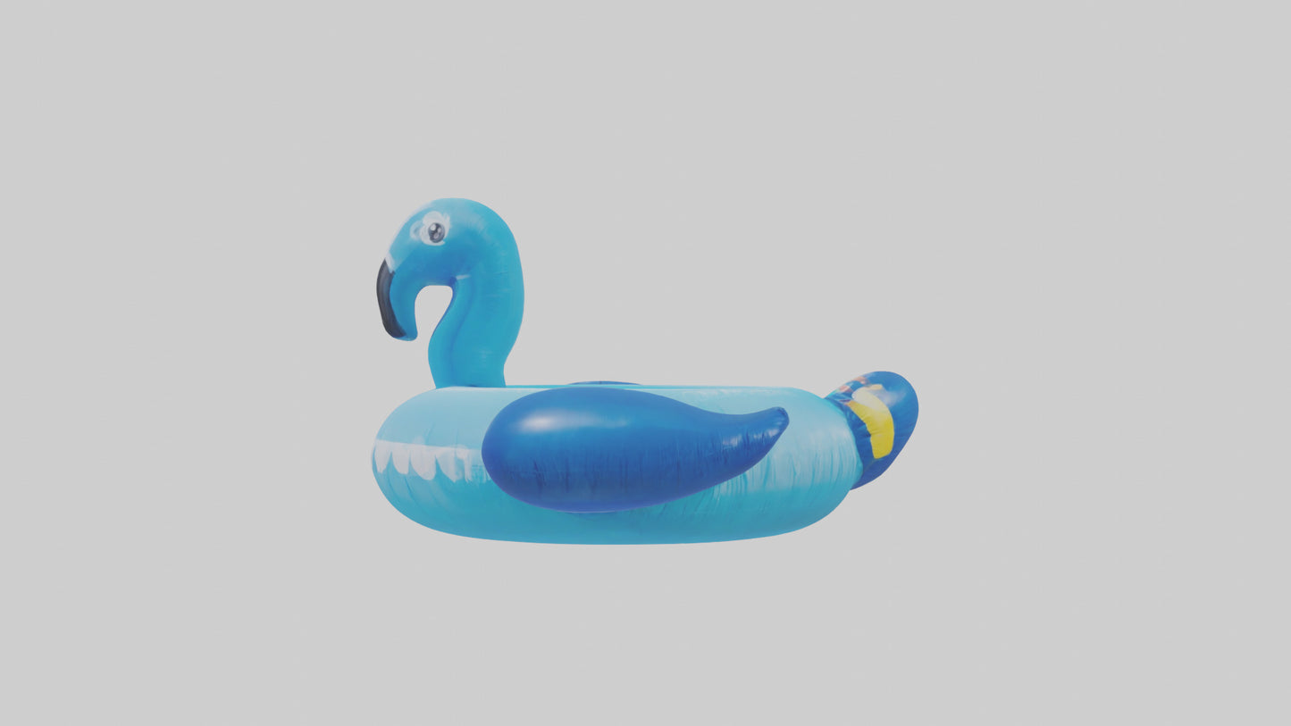 3D model Inflatable Pool Float model VR / AR / low-poly