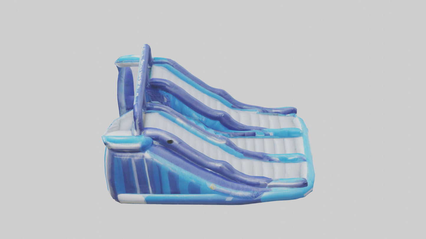 3D model Inflatable Water Slide model VR / AR / low-poly