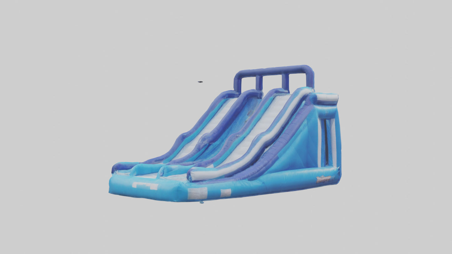 3D model Inflatable Water Slide model VR / AR / low-poly