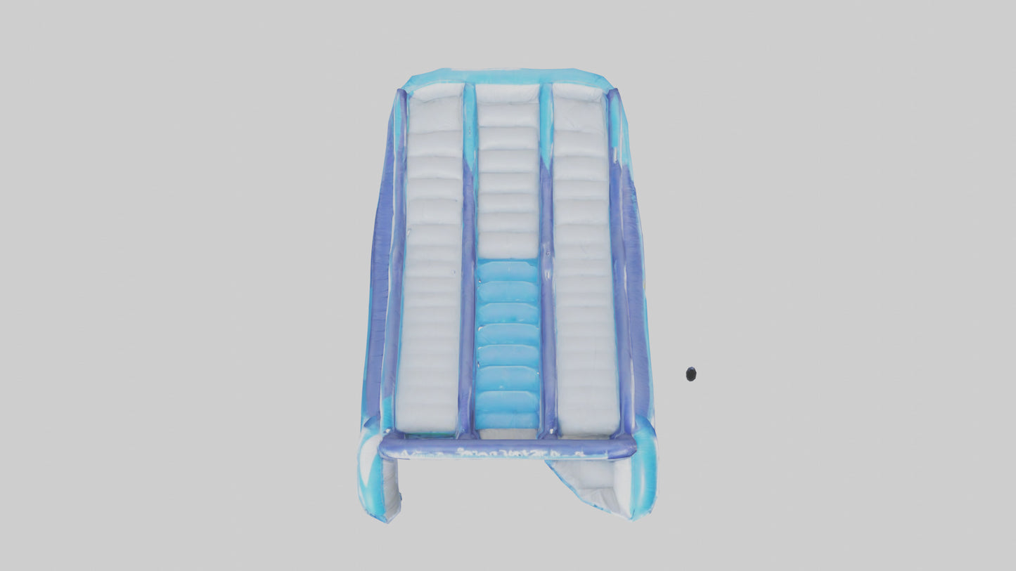 3D model Inflatable Water Slide model VR / AR / low-poly