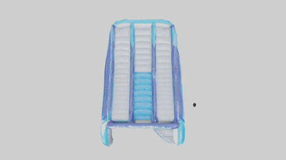 3D model Inflatable Water Slide model VR / AR / low-poly