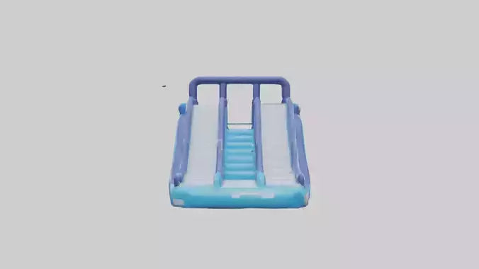 3D model Inflatable Water Slide model VR / AR / low-poly