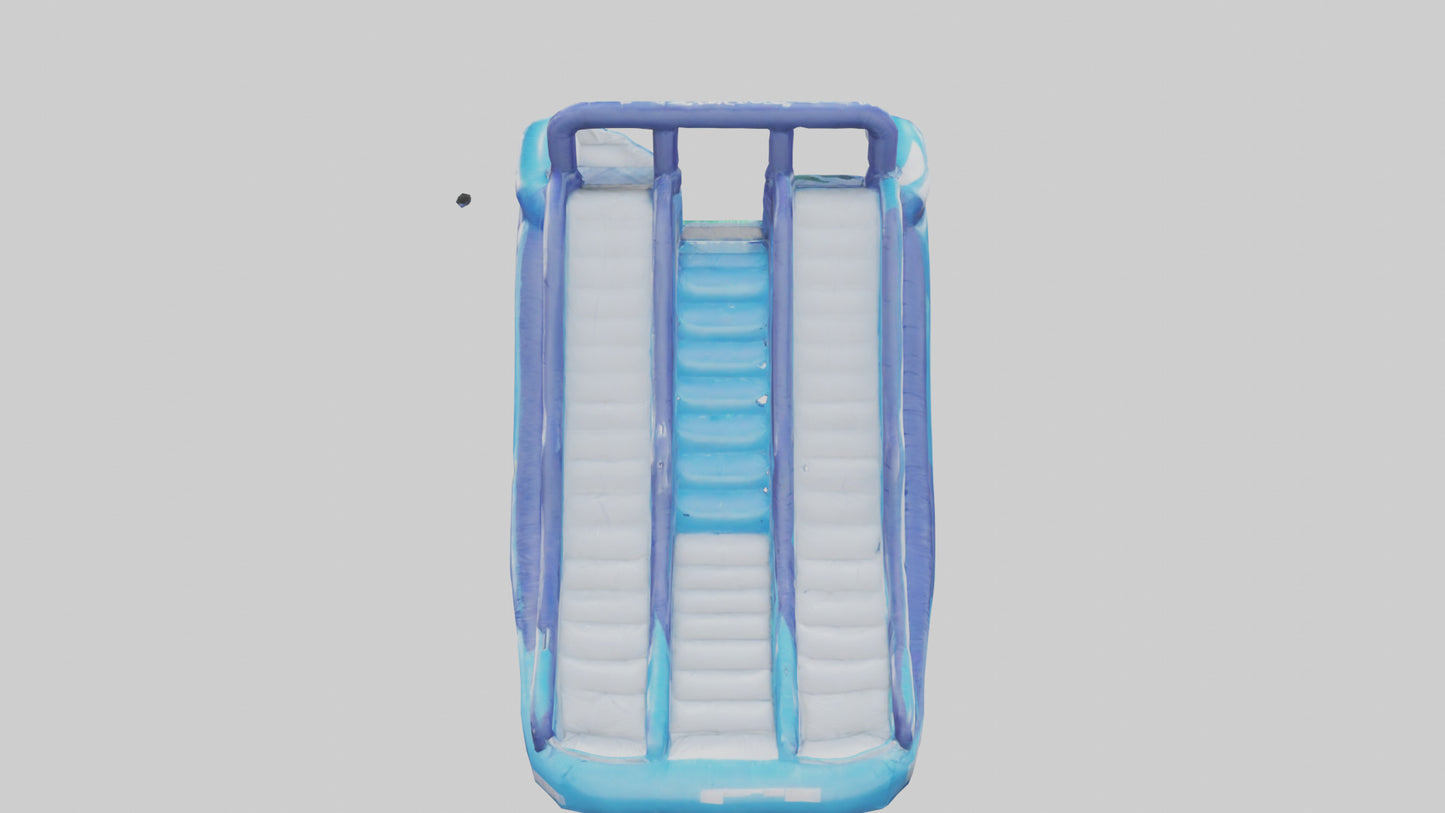 3D model Inflatable Water Slide model VR / AR / low-poly