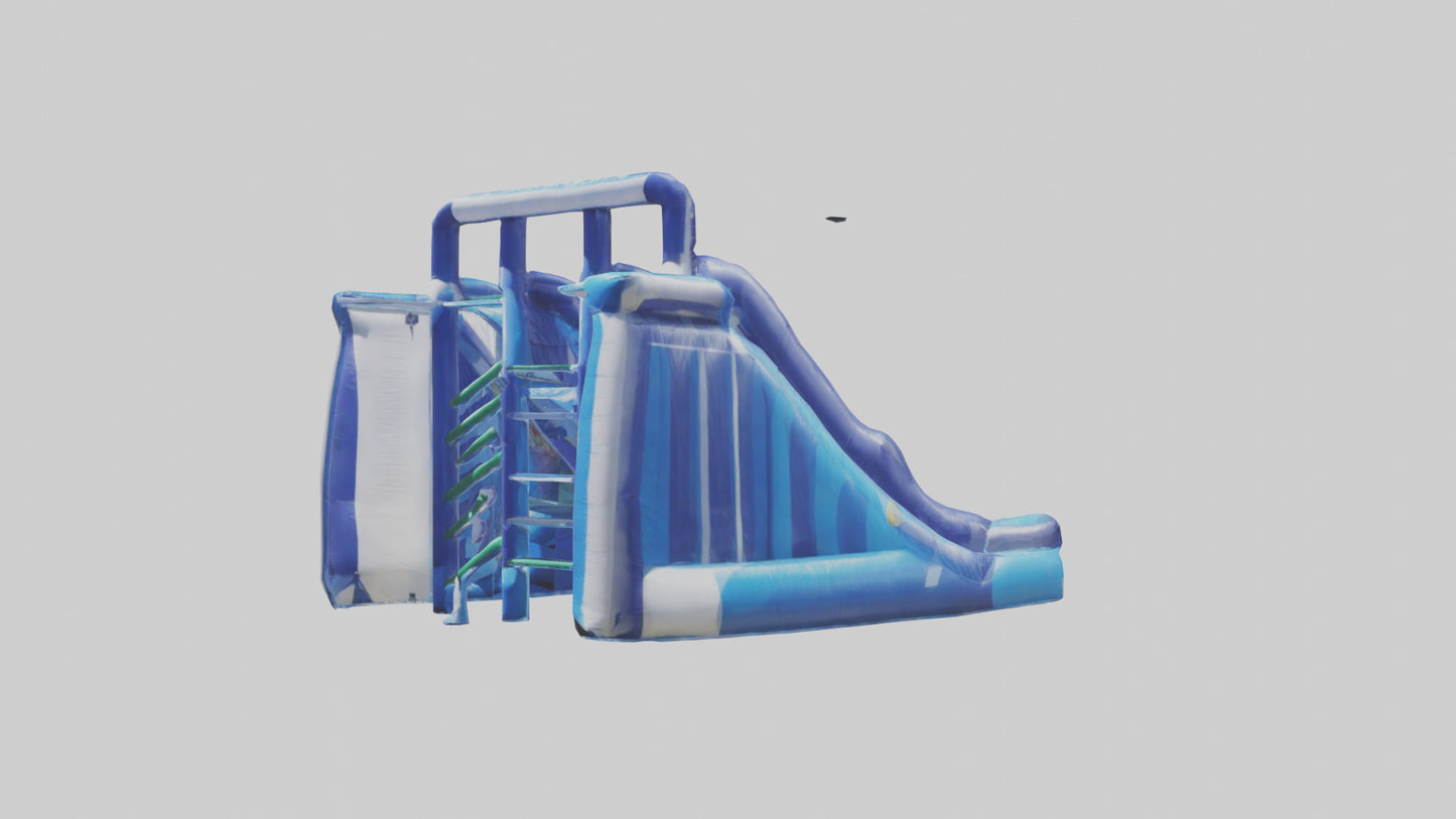 3D model Inflatable Water Slide model VR / AR / low-poly