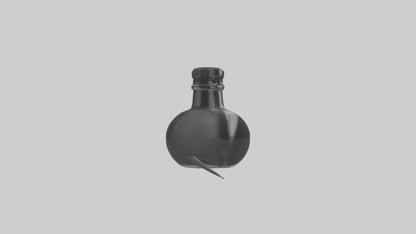 3D model Ink Bottle model VR / AR / low-poly