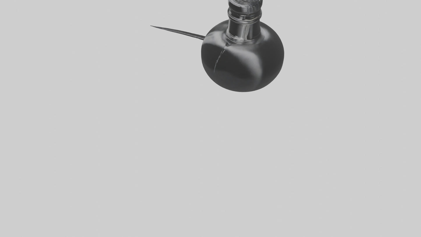 3D model Ink Bottle model VR / AR / low-poly